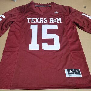 Adidas Conner Weigman Maroon Texas A&M Aggies Nil Red Jersey No. 15